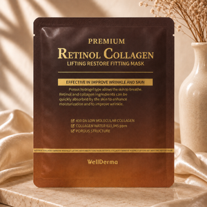 WellDerma Premium Retinol Collagen Lifting Restore Mask (box of 4)