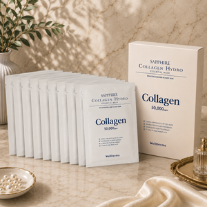 WellDerma Sapphire Collagen Hydro Essential Mask (box of 10)