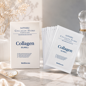 WellDerma Sapphire Collagen Hydro Essential Mask (box of 10)