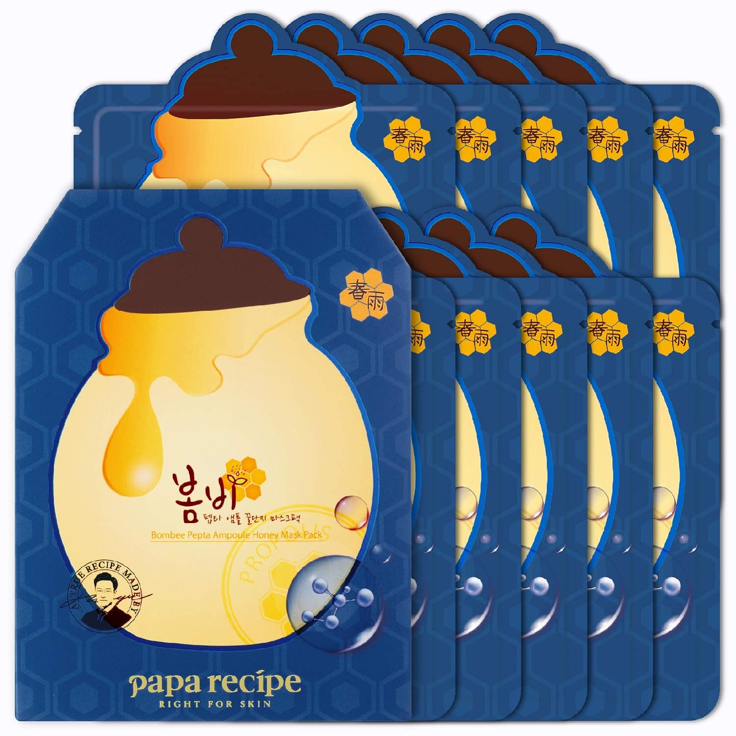 Papa Recipe - Bombee Pepta Ampoule Honey Sheet Mask